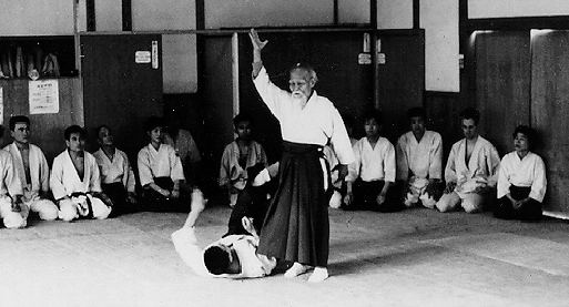 Ueshiba Morihei, fundador del Aikido.